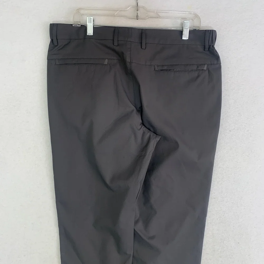 Jack Archer Jetsetter Tech Pants Mens 35x28 Oak Khaki Slim Fit Travel Chino